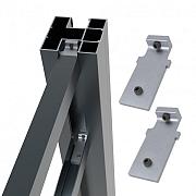Boston U-lijst start-top L-175 cm 25x30mm RAL7016 - 2644