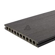 Fun-Deck WPC Ultrashield Kantopsluiting 23x210x3000mm holle kamers Multigrey Dark 2321-300