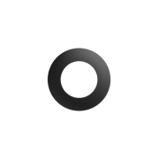 In-lite RING 28 Black Ø28mm tbv Dot