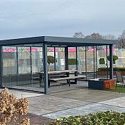 Showroommodel Flatroof Veranda 500x350cm Ral 7016 - Zelf demonteren