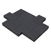 Aanbieding Straksteen 20x30x6 cm Carbon