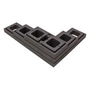 Moodul Muurelement 30x60x9 cm Black