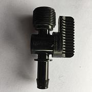 Slangkraan met schroef 3-4 buiten 12mm