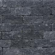 Wallblock Tumbled 12x12x30cm Antraciet