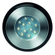 Restpartij Grondspot rond led rvs 9cm 7052 (uitlopend) OW2018