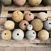 Restpartij Borrelsteen Chinees Graniet diverse kleuren Ø 20 cm (Uitlopend) OW2019