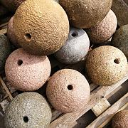 Restpartij Borrelsteen Chinees Graniet diverse kleuren Ø 30 cm (Uitlopend) OW2019