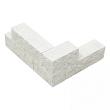 Splitblok noors wit 29x9x9 cm