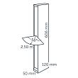 In-lite Evo Dark Solitary 12V-2W Alu Dark (anodized) Warm White