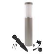 In-lite Liv Low Solitary 12V-2W LED Alu. Rose Silver. WW