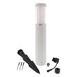 In-lite Liv Low White Solitary 12V-2W LED Alu. White WW
