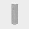 Betonpoer Zeeland 15x15x60 M16 Grijs-Wit