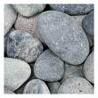 Beach pebbles 8-16mm zwart 25 kg