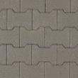 H-Profielsteen 8cm Grijs met facet
