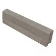 Trottoirband 13-15x25x100 cm Grijs vb