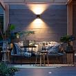 In-lite Halo Up-Down Dark Wall 12V-6.5W LED Warm White