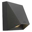 In-lite Wedge Dark wall 12v-1.5w led dark grey warm WW