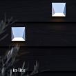 In-lite Wedge White (new) wall 12v-1.5w led alu. white WW