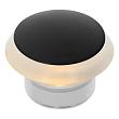 In-lite Puck 60 Dark 12V-1.5W LED Ø60mm Warm White diffuse Ring 86mm