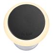 In-lite Puck 22 Dark 12V-0.6W LED Ø22mm Warm White diffuse Ring 34mm