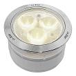 In-lite FLUX 60 (NEW) Integrated 12V-2W LED RVS Ø60mm WW