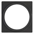 In-lite PLATE 1 Black 75x75mm