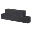 Stapelblok Linia-Patio Strak Antraciet 45x15x15 cm