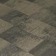 MD Vlakstones 20x30x6cm Grijs-Zwart