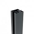 Boston alu H paal 75x75mm L-124 RAL7016 incl afwerkingsprofiel - 2202