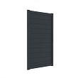 Boston aluminium poortframe Antraciet zonder vulling 120x183cm RAL7016 - 2697