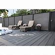 WPC Premium Fence Board Modern Dark Grey 21x160mm L-178 cm - 2341
