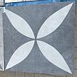 GeoCeramica Entree 60x60x4 cm Ambiente Flower Antra