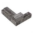 Splitblok noors antraciet 29x9x9 cm