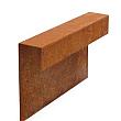 Stapelblok Linia-Patio Afdekker 15x200x15-43 cm Corten