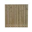 Scherm Recht 21-planks rvs geschroefd 180x180 cm