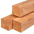 Paal Douglas fijnbezaagd 15x15x300 cm onbehandeld