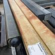 Restpartij Betonpaal lichtgewicht met schroefbus tussenpaal 11.5x11.5x275cm Grijs-Wit - Verkleurd