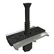 Fiberon Cobra Hybrid Clip-Set Montageset 4,2x27mm  (90 clips-schroeven-bit) 2918
