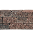 Granubrick 23.1-15.3x20x10 cm Rood-Zwart