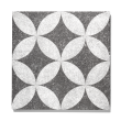 GeoProArte Design 60x60x4 cm Dark Grey Flower