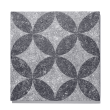 GeoProArte Design 60x60x4 cm Light Grey Flower