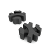 Restpartij Virage Ecologische bestrating 30x30x12 cm Black