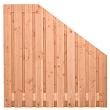 Scherm Douglas 180-90x180 cm 21 planks afbouw-verloopscherm