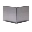 Kantopsluiting Single&Single Flex Uitwendige hoek 10cm - Verzinkt
