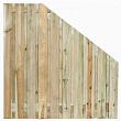 Scherm Excellent 180-90x180 cm 21 planks afbouw-verloopscherm