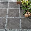 GeoCeramica 60x60x4 cm Tracks Mustang Dark