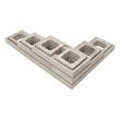 Moodul Muurelement 30x60x9 cm Grey