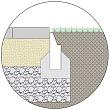 Invisio Boord Opsluitband 1.5-6x20x100 cm Antraciet