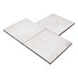 GeoCeramica 60x60x4 cm Concreet Silver