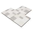 Restpartij GeoCeramica Design 60x60x4 cm Canvas Boucle Patchwork